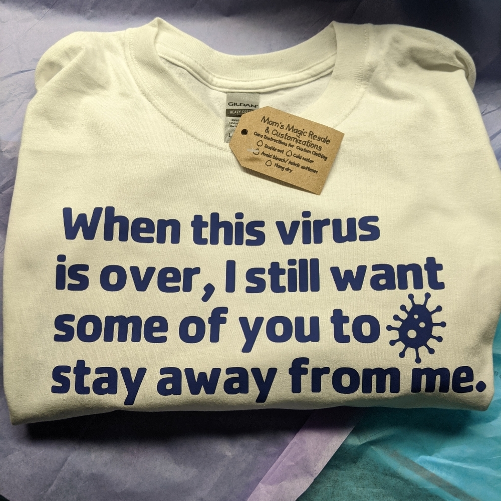 🎉🔥HOST PICK 🔥🎉 VIRUS Coronavirus Covid-19 Tee - Picture 8 of 8